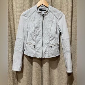 White House Black Market Gray Jacket, Size 0